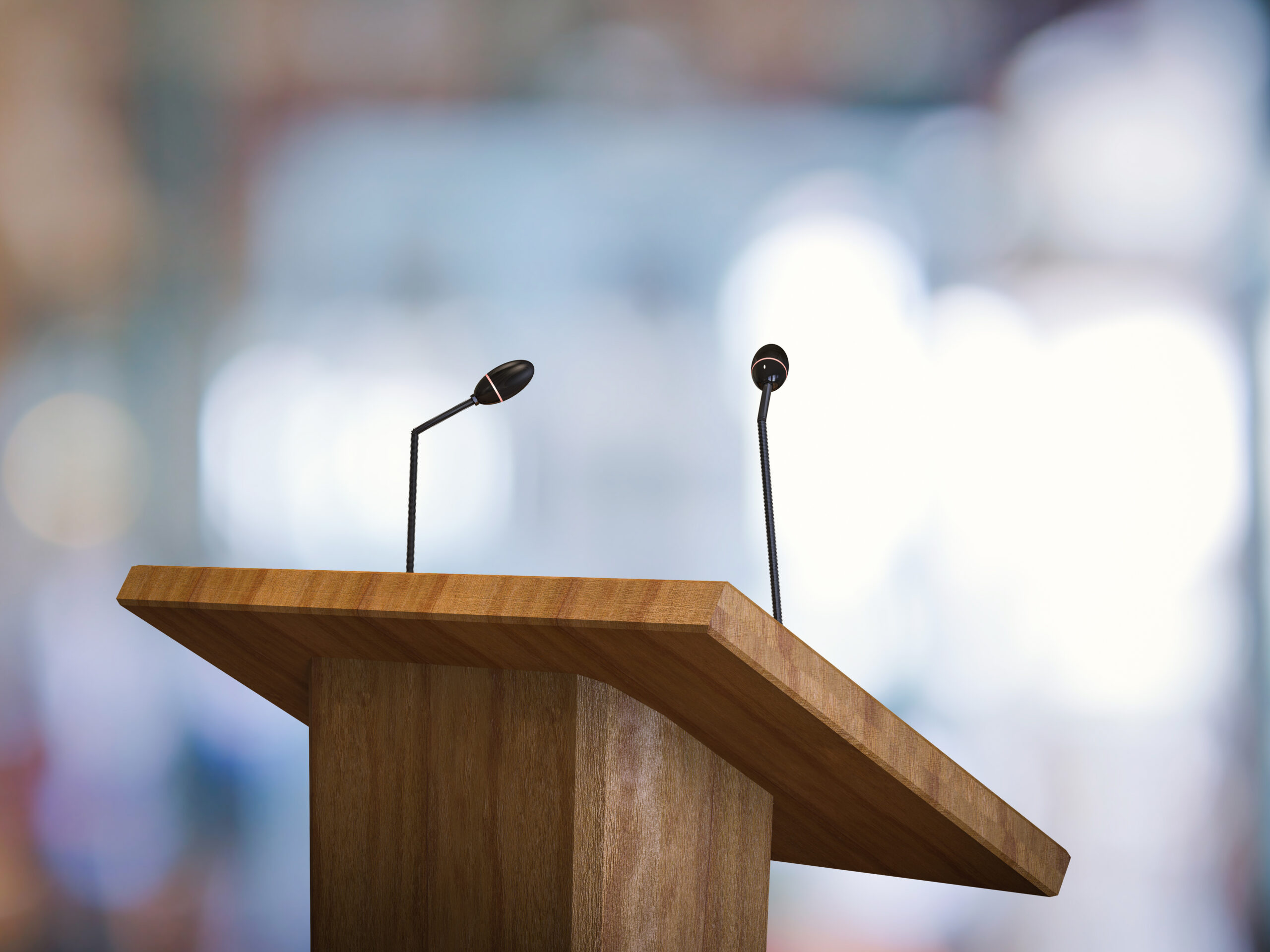 UK General Election Podium